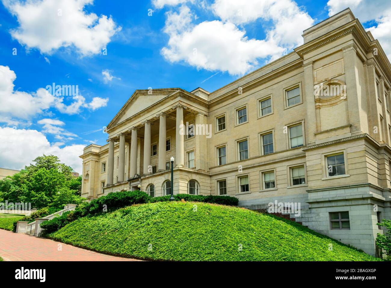 Oliver Hill edificio a Richmond Virginia la capitale del campidoglio del commonwealth della virginia Foto Stock