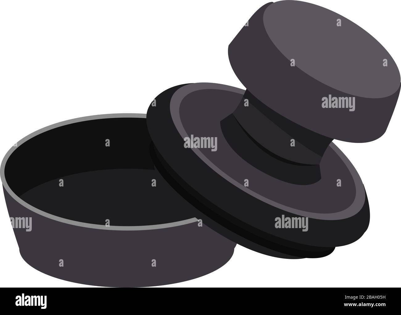 Timbro, illustrazione, vettore su sfondo bianco Illustrazione Vettoriale