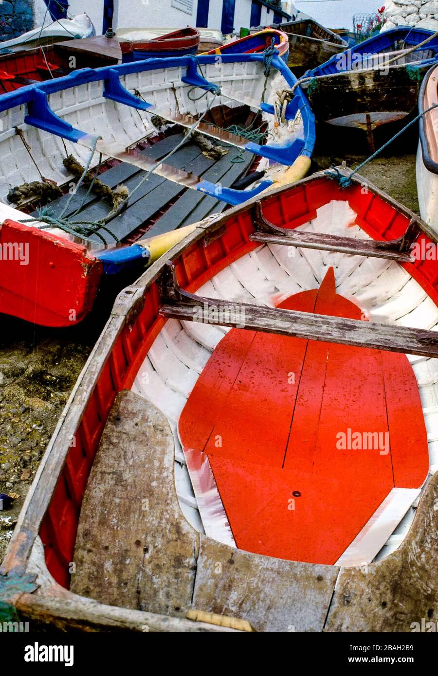 Barche da pesca Foto Stock