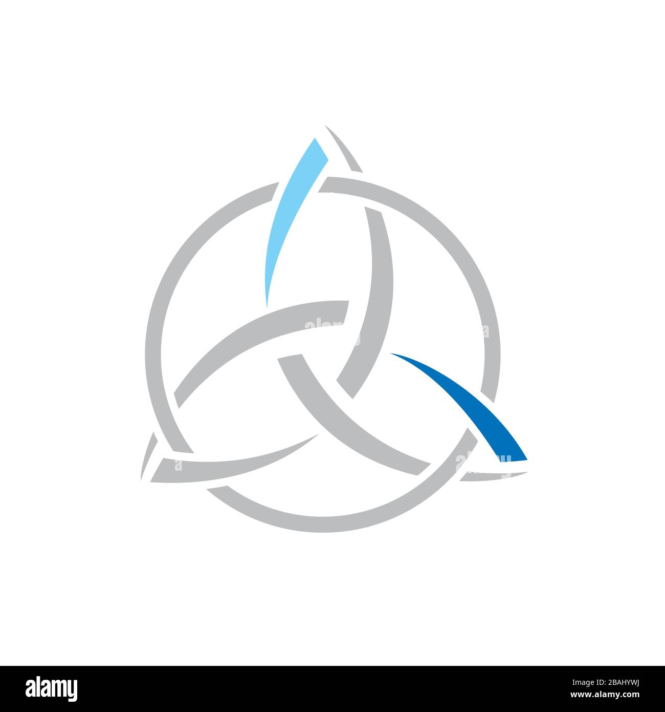 illustrazioni modello vettoriale icona del logo dell'energia del vento a vortice circolare Illustrazione Vettoriale