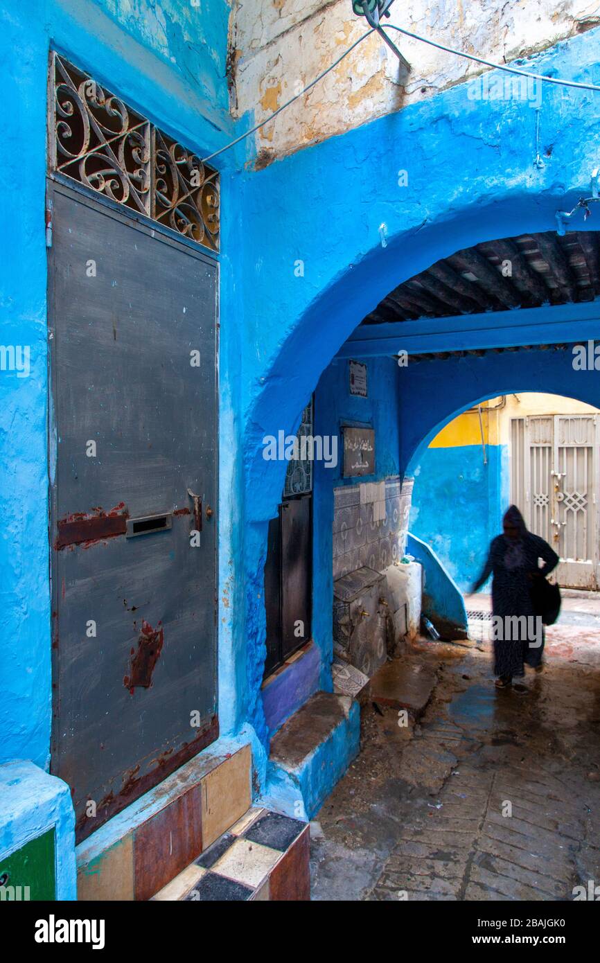 Tangeri, Marocco: La Medina Foto Stock