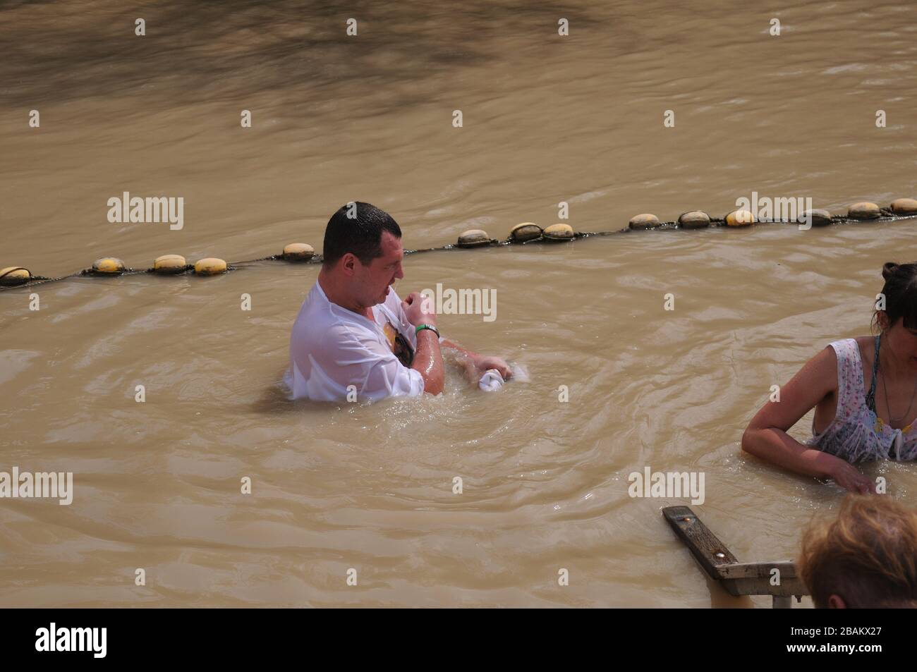 Sito del battesimo – Quaser El-Yahud (Kasser-al-Yahud), Israele Foto Stock