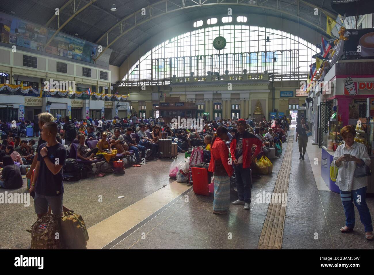 Stazione ferroviaria di Bangkok 110120 Foto Stock