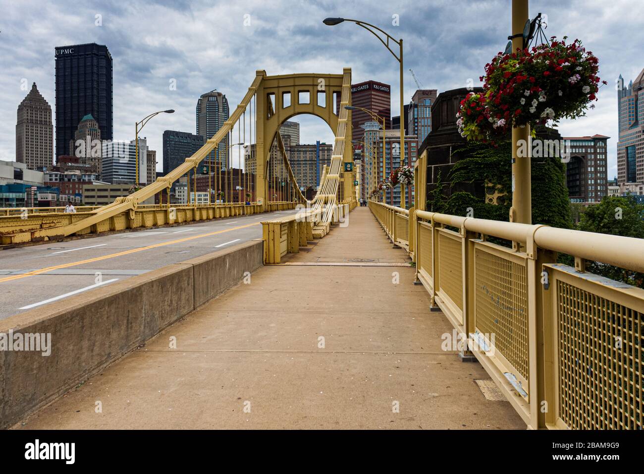 Andy Warhol Bridge, Pittsburgh, Pennsylvania Foto Stock