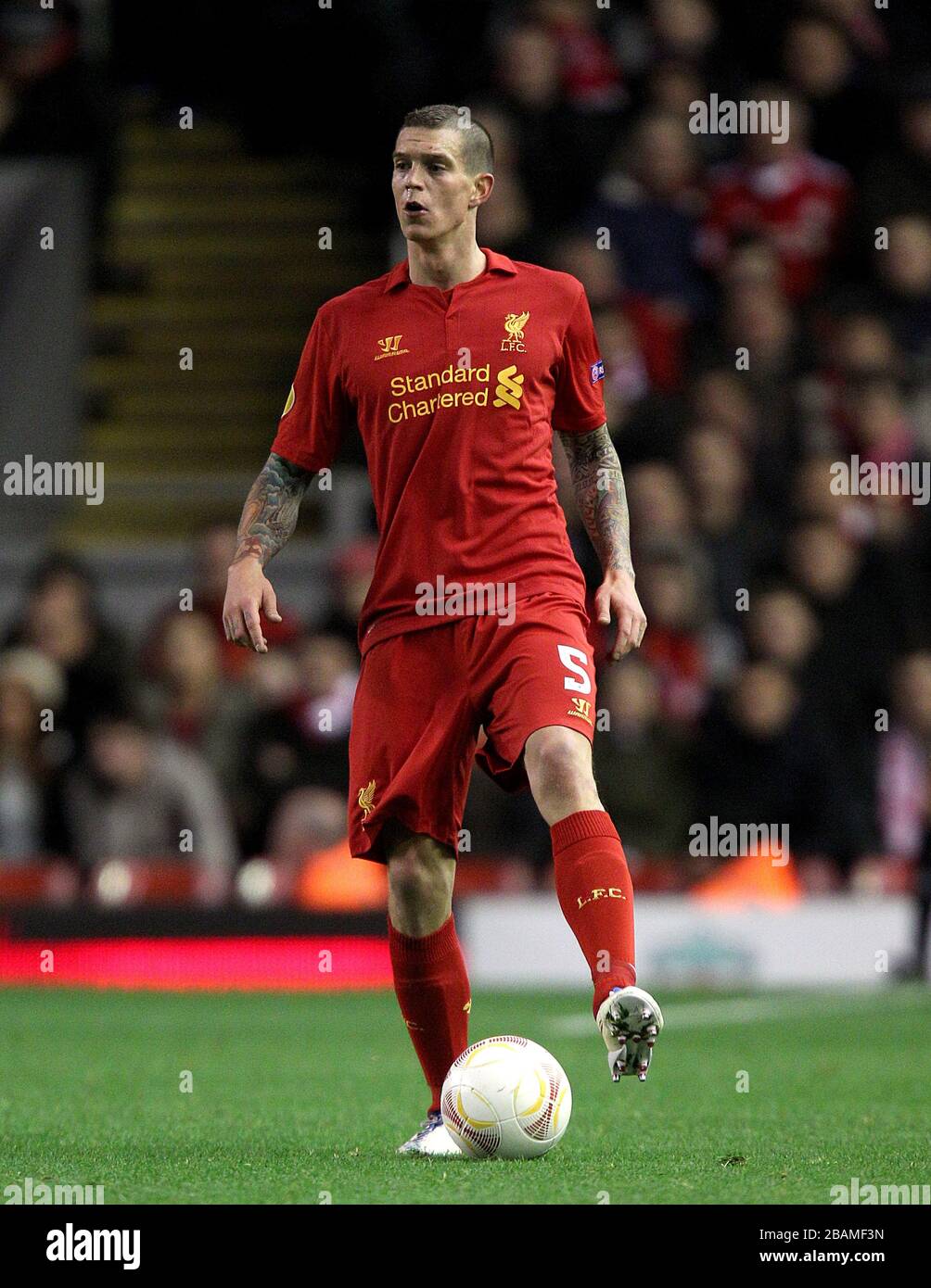 Daniel Agger, Liverpool Foto Stock