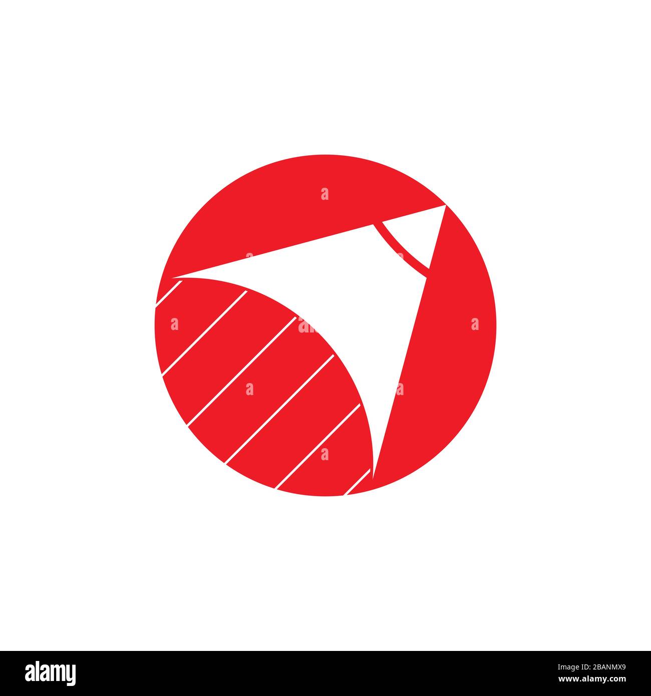 vettore logo fast con movimento a matita Illustrazione Vettoriale