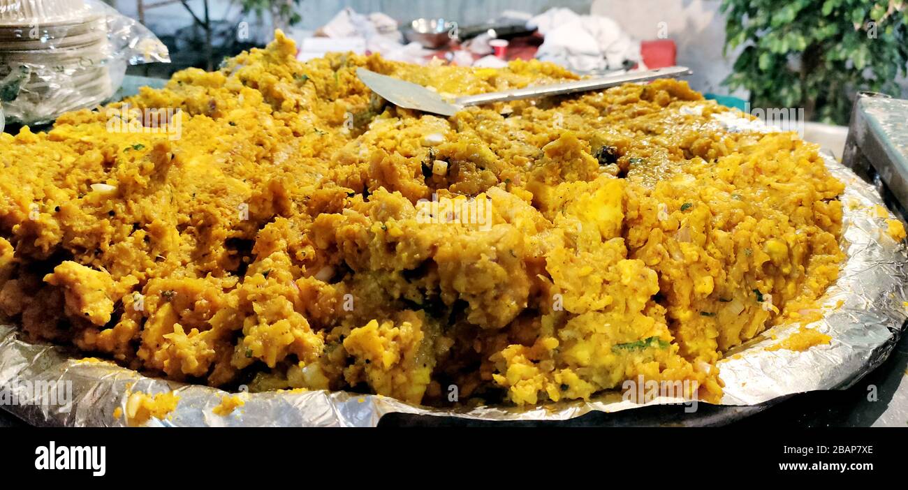 hot aloo masala per masala dosa Foto Stock