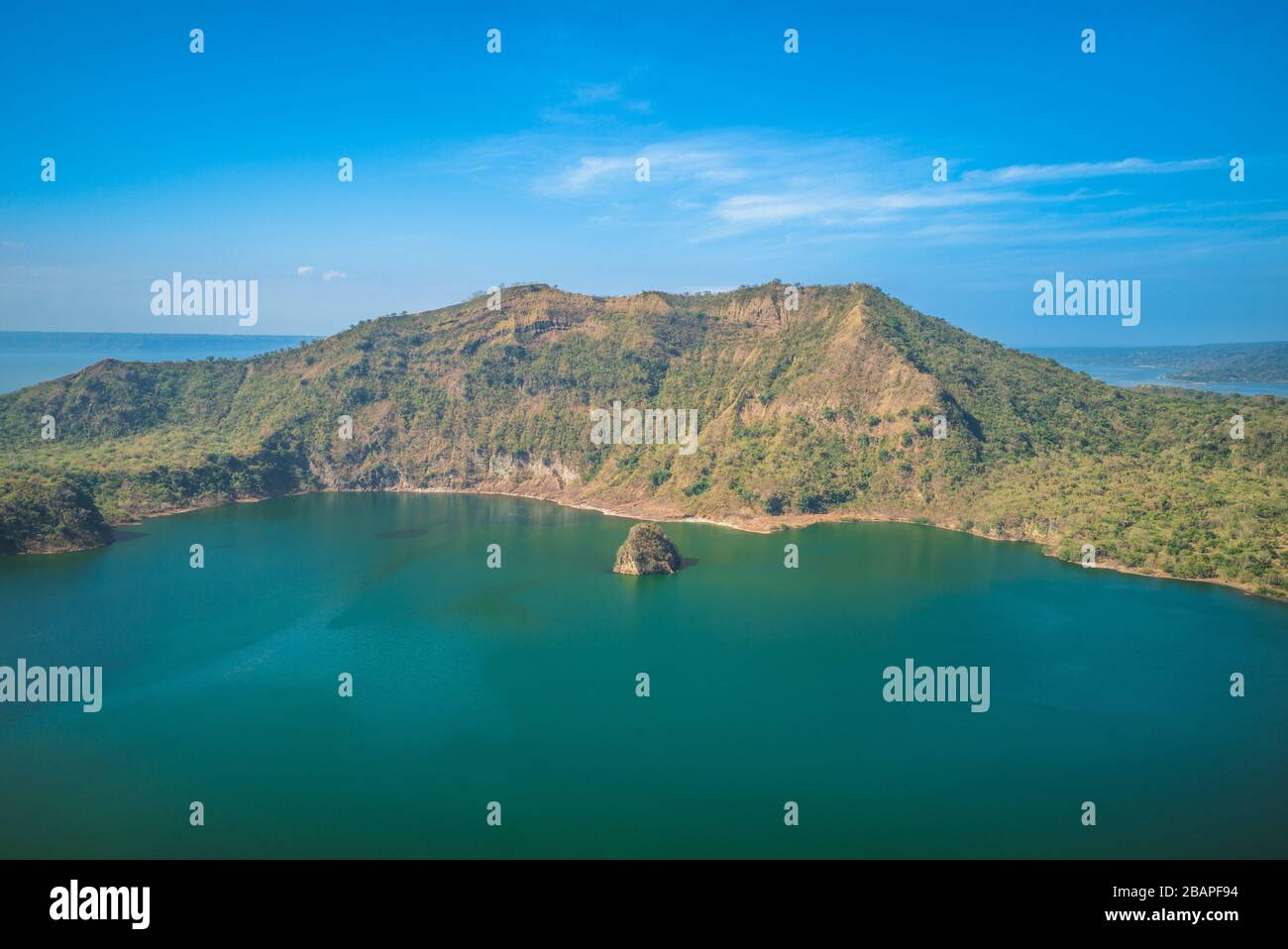 Lago Taal a Batangas vicino a Manila, Filippine Foto Stock