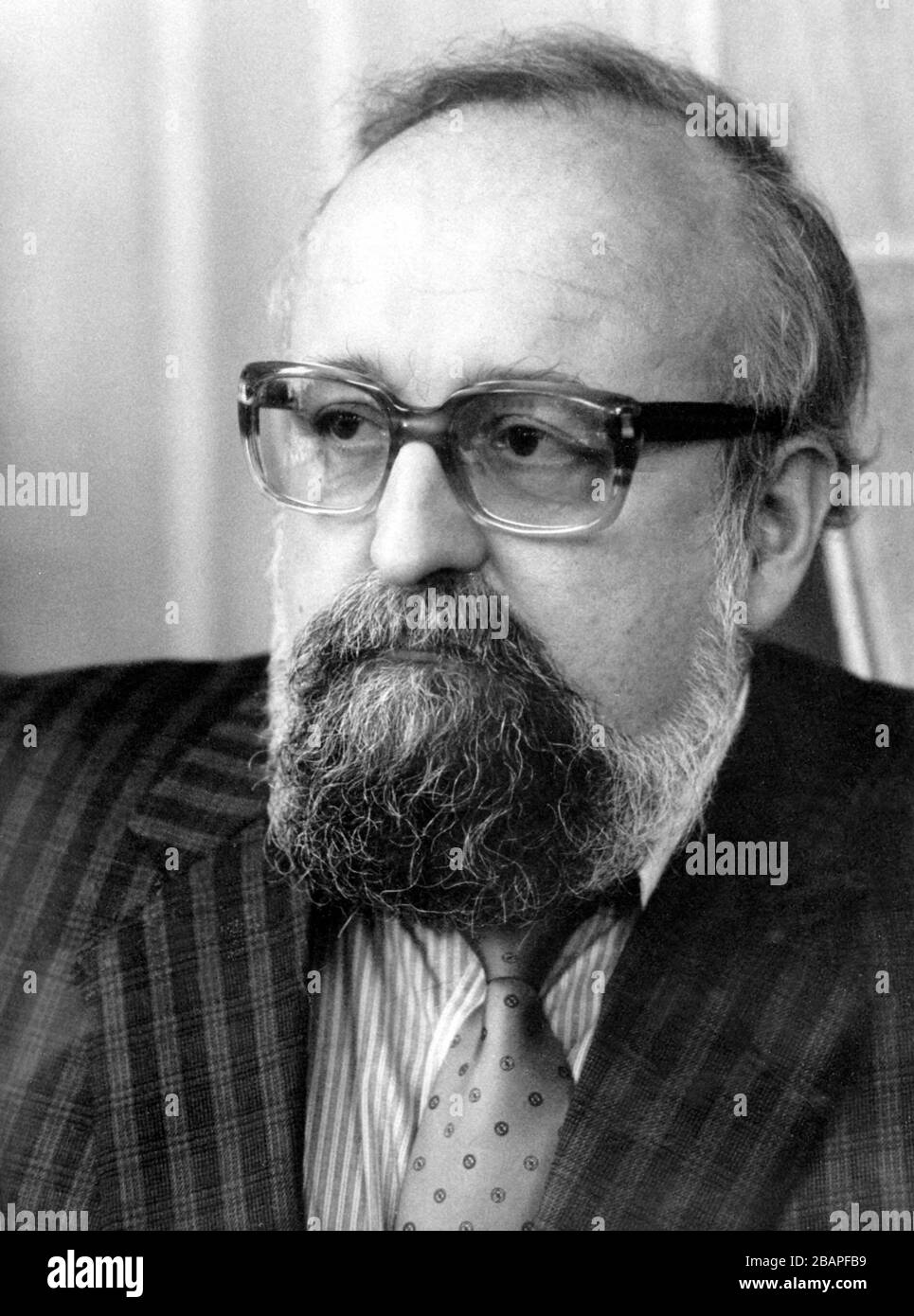 Krzysztof Penderecki, compositore e direttore polacco. (Foto CTK) Foto Stock