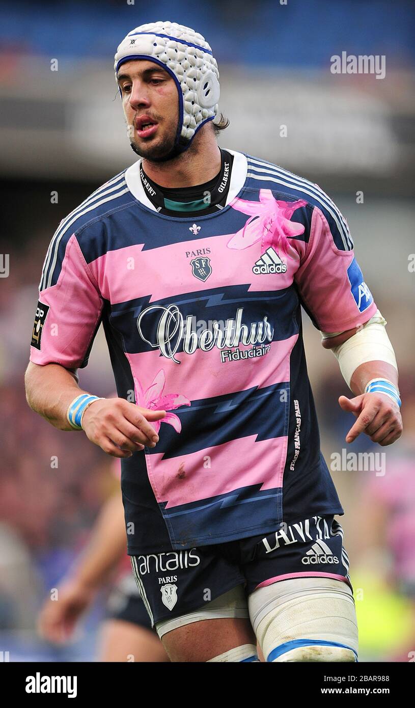 Juan Cruz Guillemain, Stade Francais Foto Stock