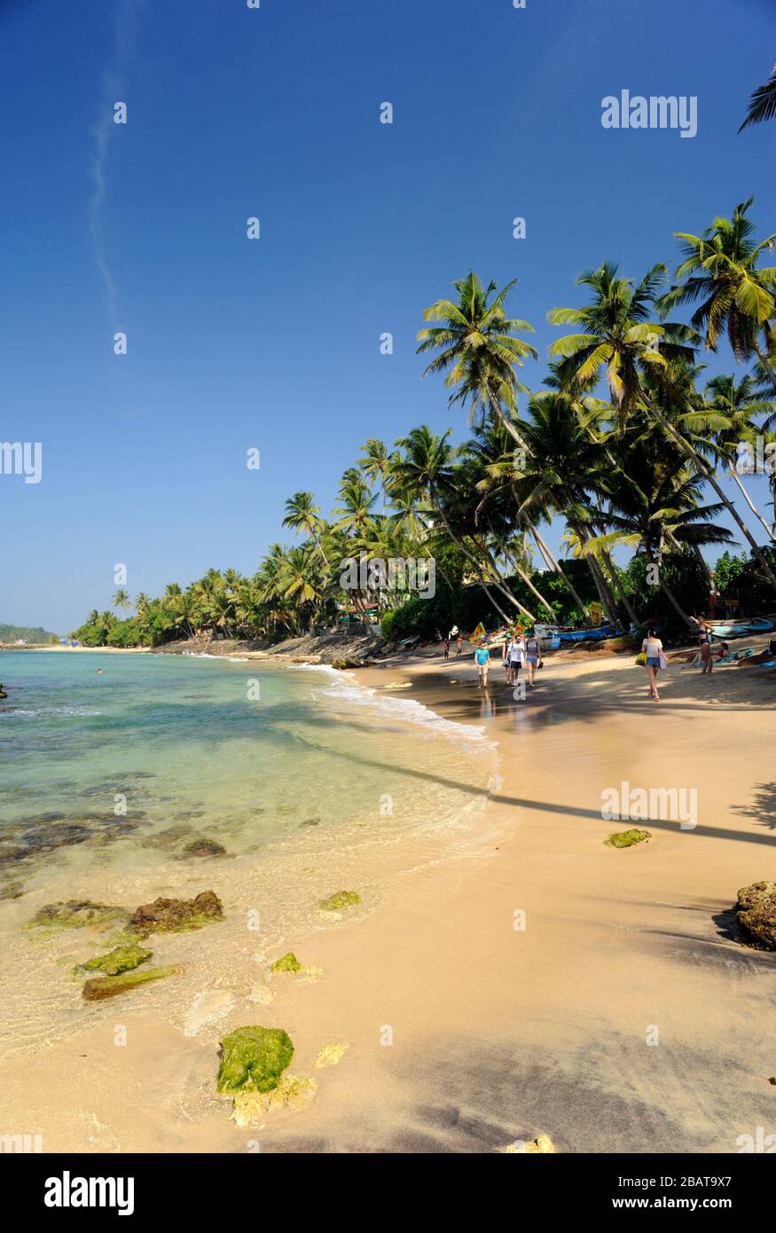 Sri Lanka, Mirissa beach Foto Stock