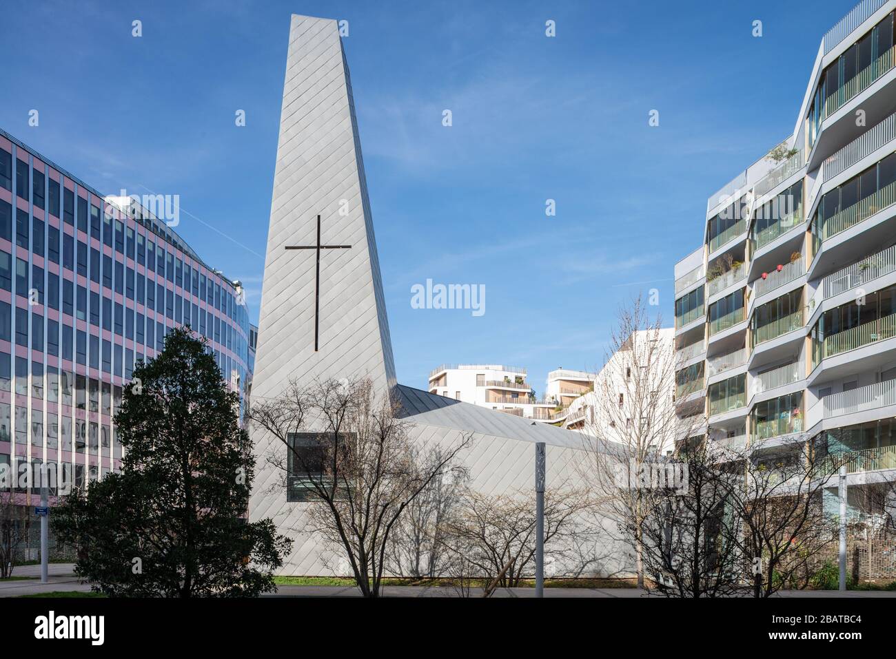 Boulogne Billancourt. Chiesa Maison St François de Sales Foto Stock