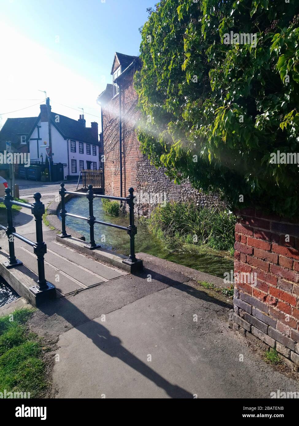 vita del villaggio Foto Stock