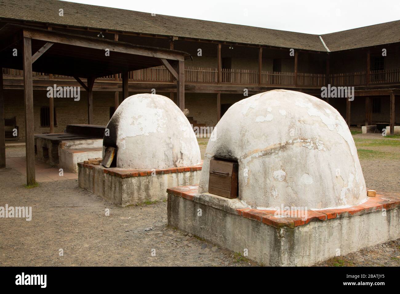 Stufe da alveare, Petaluma Adobe state Historic Park, California Foto Stock