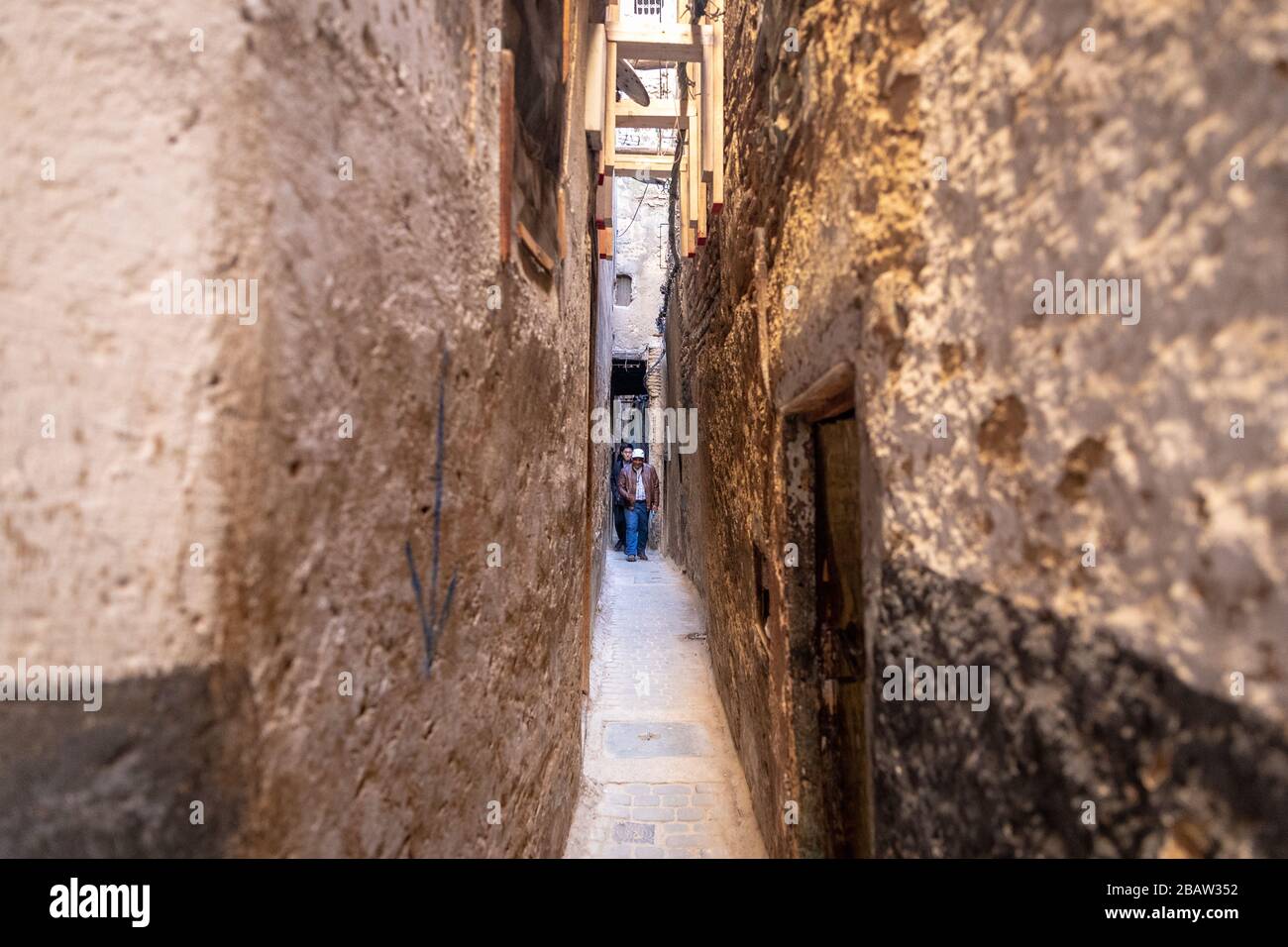 All'interno di Fes Medina, Fes, Marocco Foto Stock