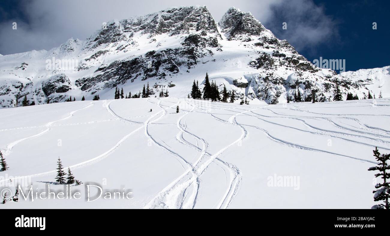 Blackcomb Cloud 9 Foto Stock