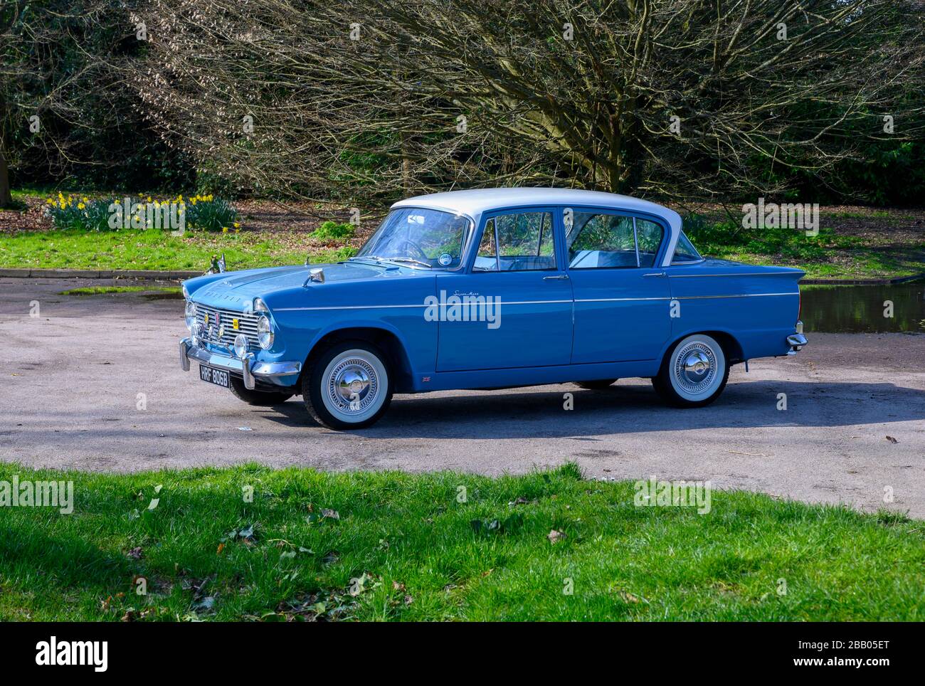 1964 Hillman Super Minx classica berlina familiare britannica Foto Stock
