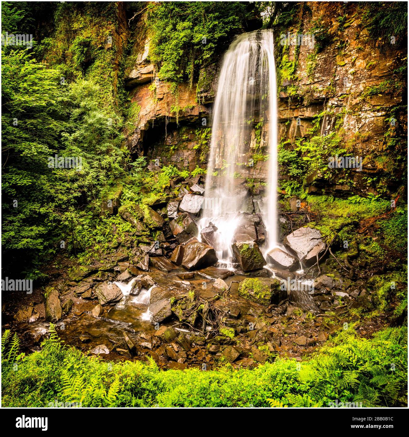 Cascata Melincourt Foto Stock