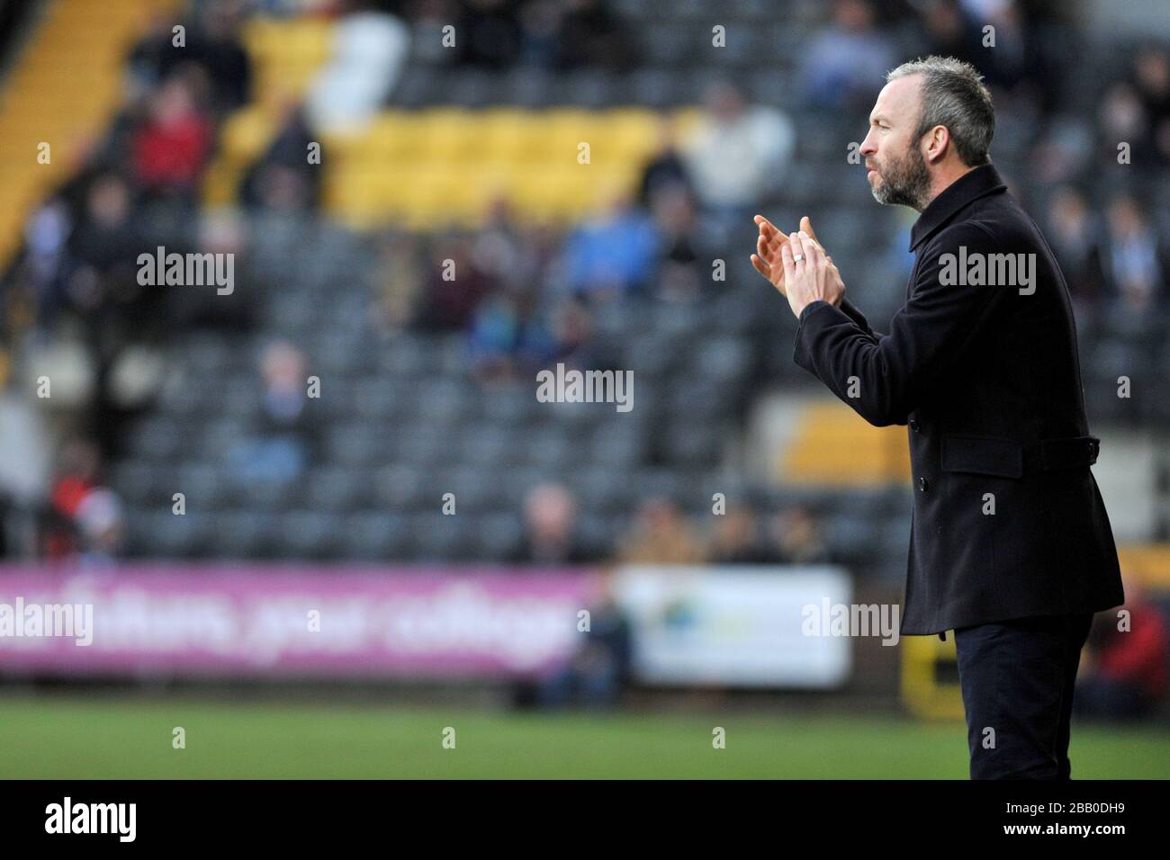 Notts County manager Shaun Derry Foto Stock