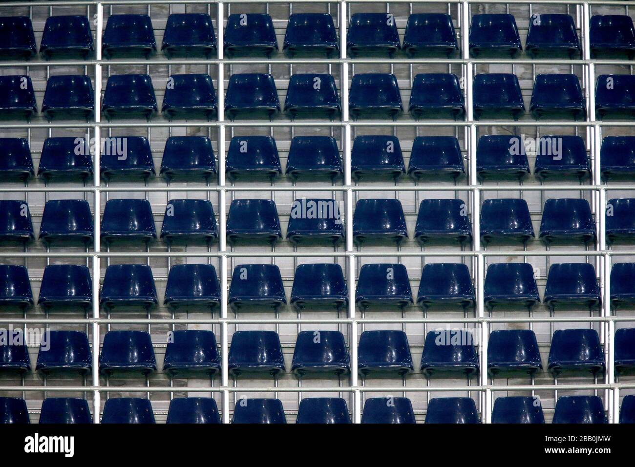 Una vista generale dei posti a sedere alla Red Bull Arena, sede della Red Bull Salzburg Foto Stock