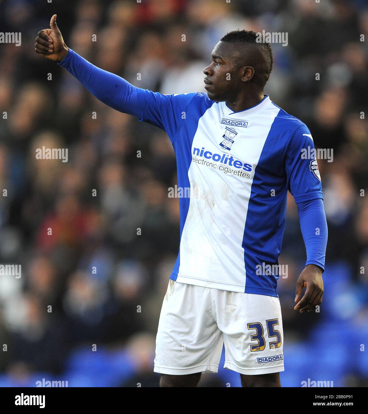 Aaron McLean di Birmingham. Foto Stock