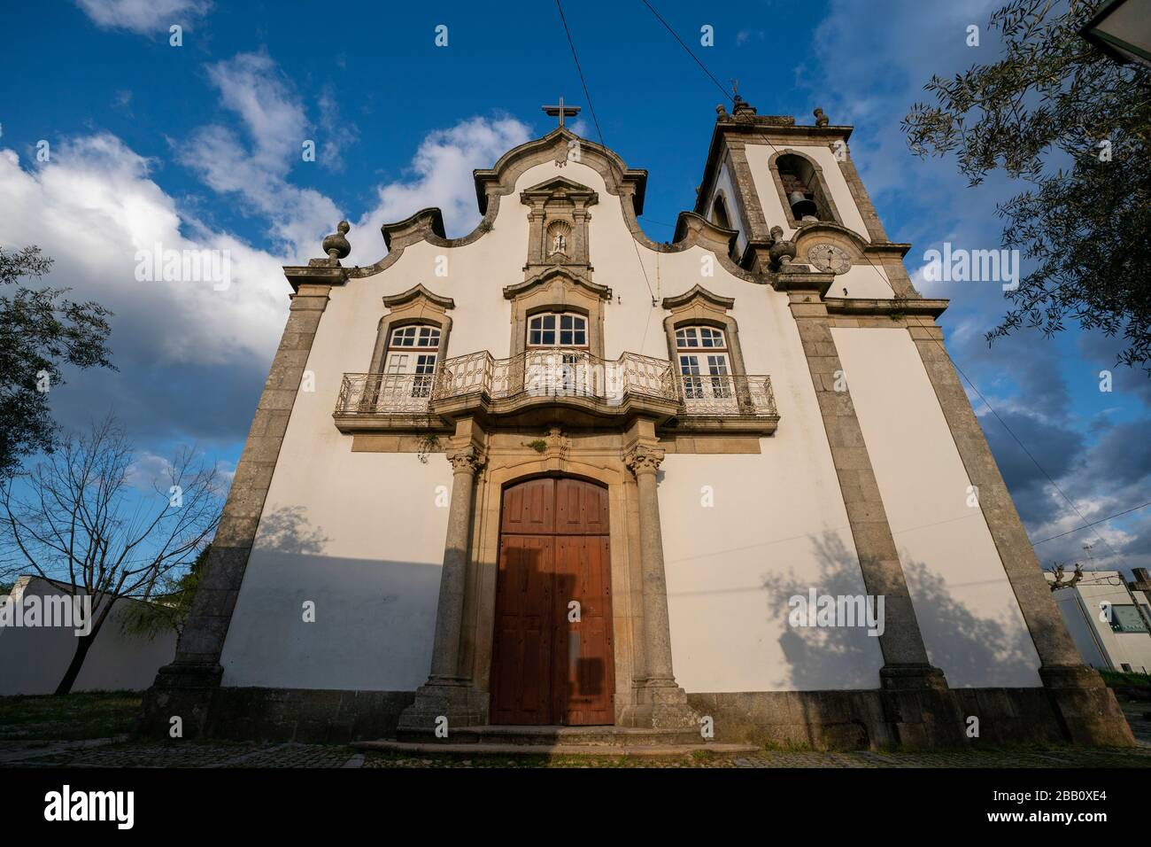 Igreja Matriz de COJA chiesa a Côja, Portogallo, Europa Foto Stock