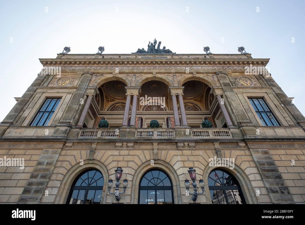 Teatro reale Danese a Copenhagen, Danimarca, Europa Foto Stock