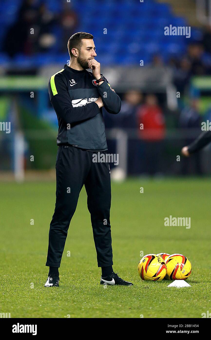 Responsabile della Scienza dello Sport Laurence Bloom, Charlton Athletic. Foto Stock