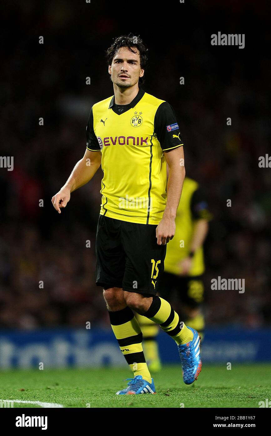 Tappetini Hummels, Borussia Dortmund Foto Stock