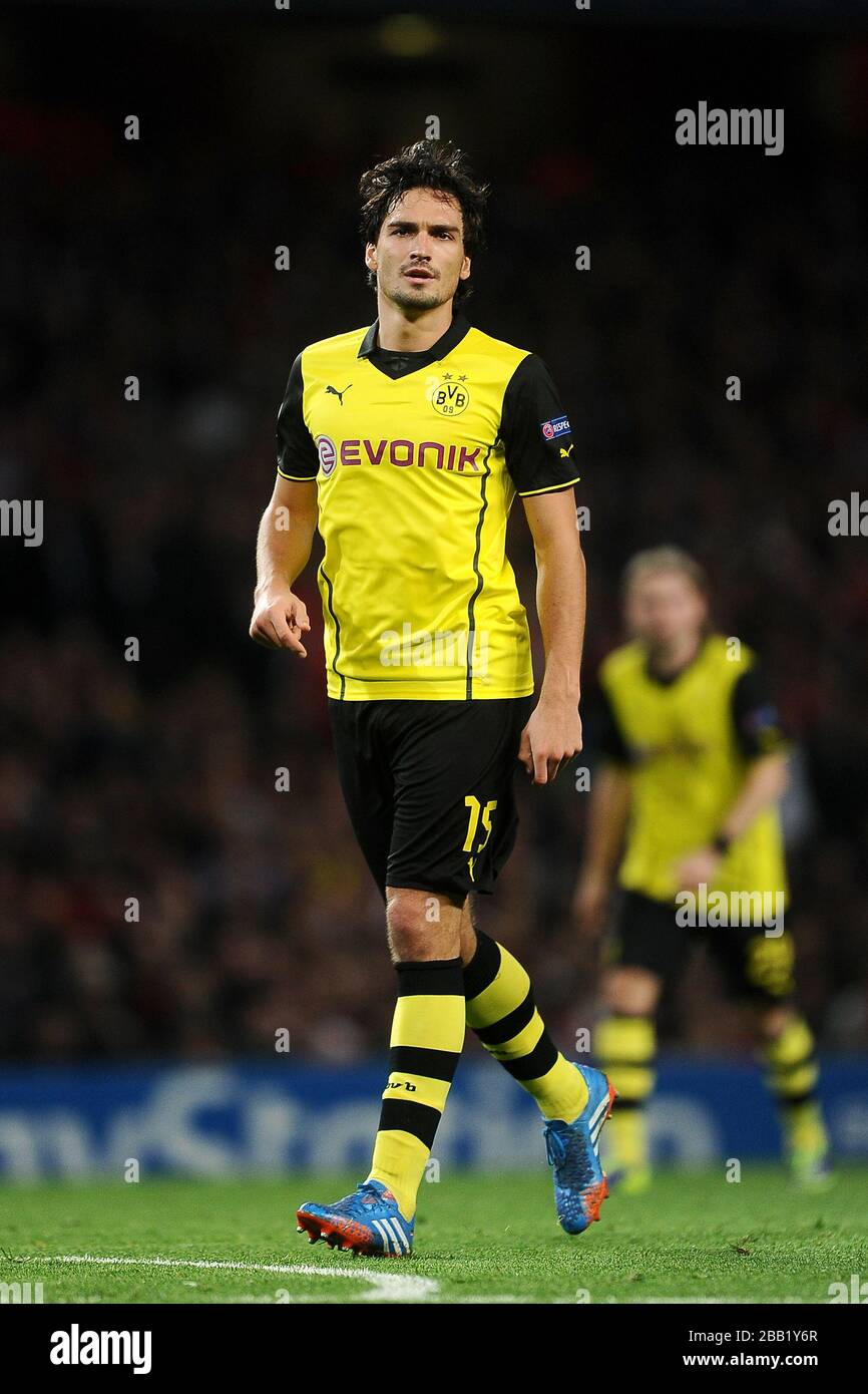 Tappetini Hummels, Borussia Dortmund Foto Stock
