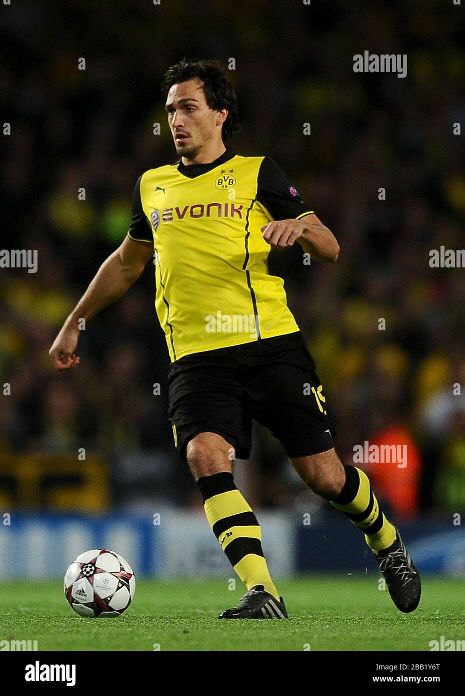 Tappetini Hummels, Borussia Dortmund Foto Stock