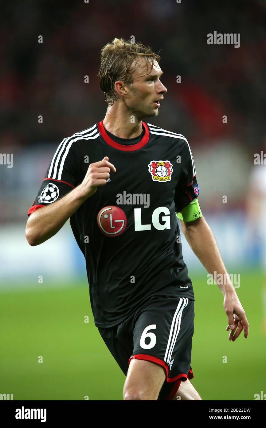Simon Rolfes, Bayer Leverkusen Foto Stock