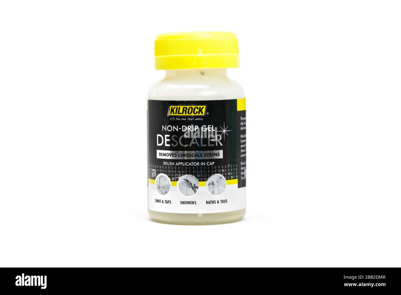 Spazzola Kilrock su gel anticalcare Foto Stock