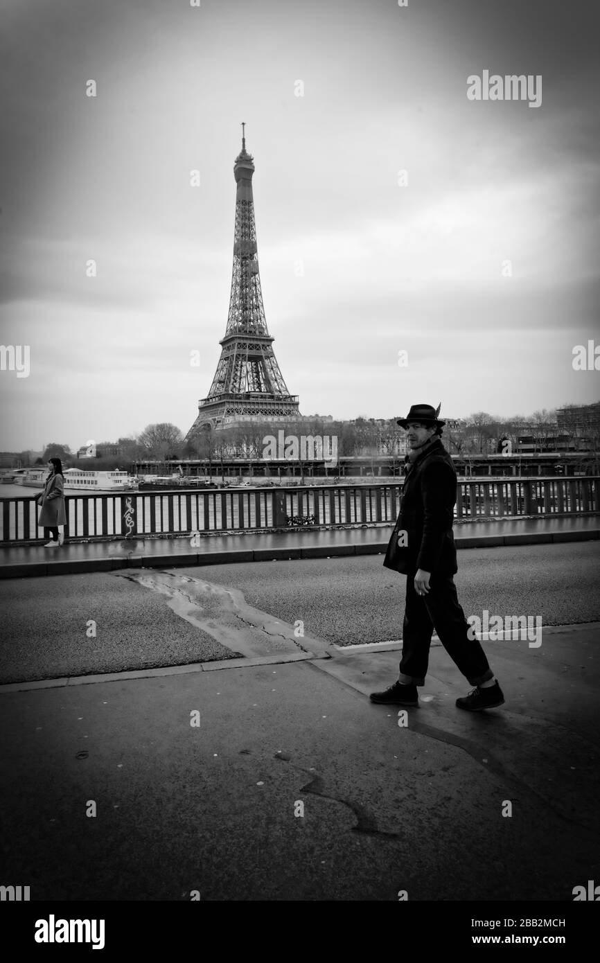 Torre Eiffel Foto Stock