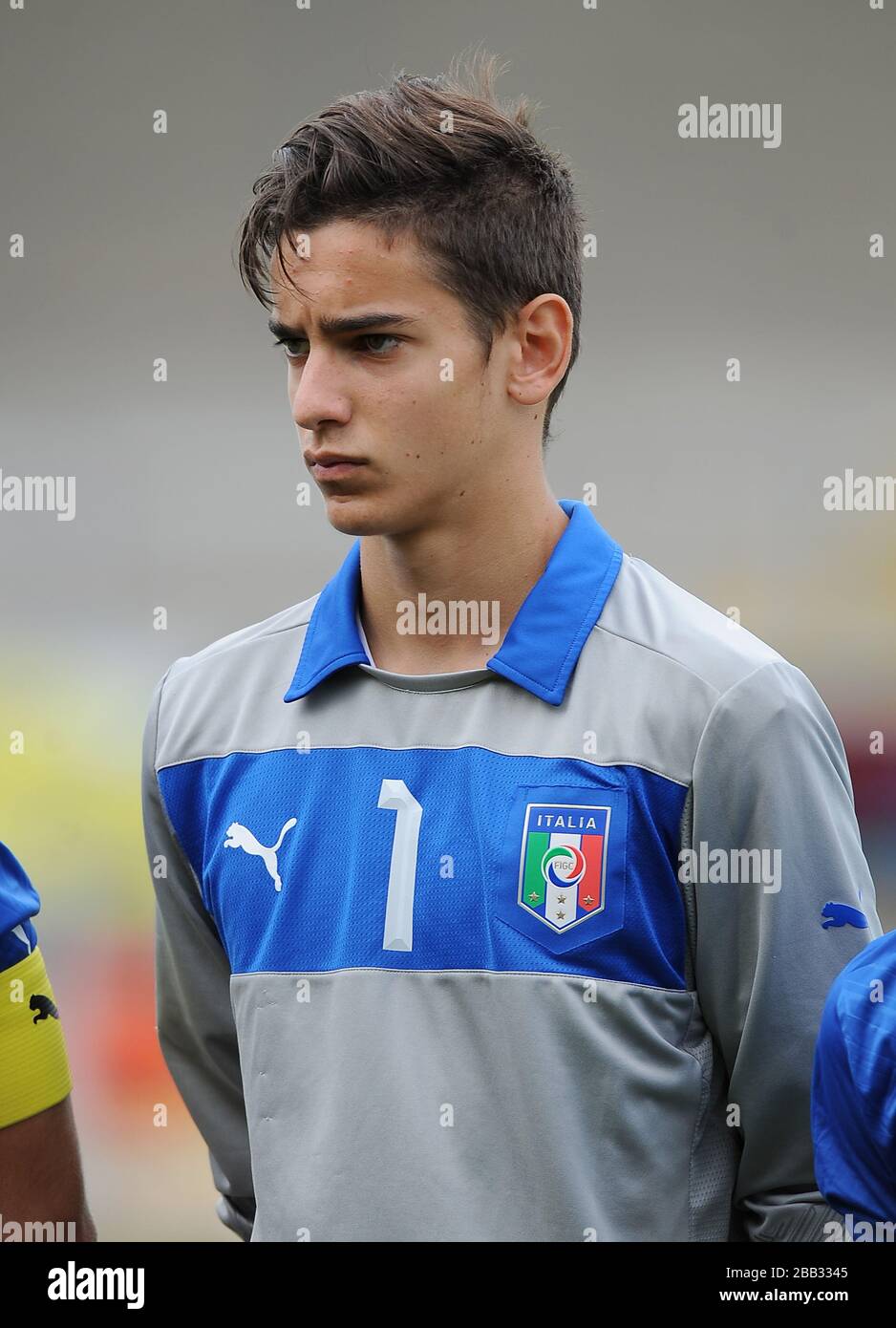 Alex Meret, portiere d'Italia Foto Stock