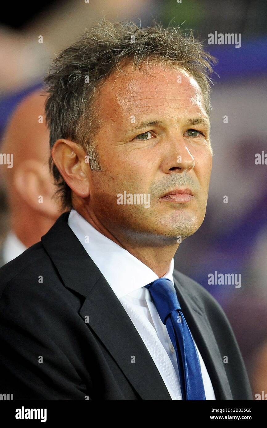 Allenatore Sinisa Mihajlovic, Serbia. Foto Stock
