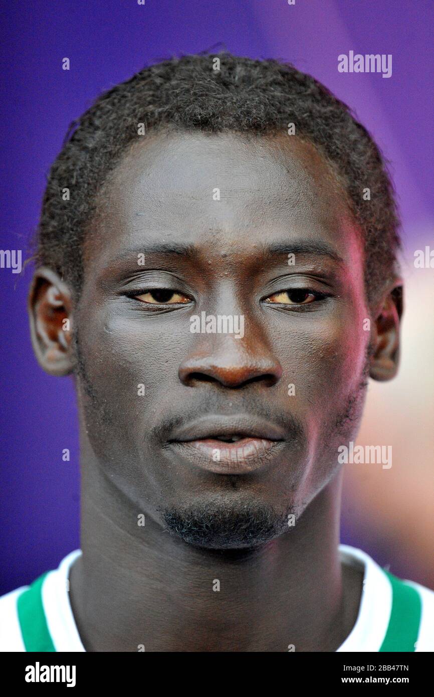 Saliou Ciss del Senegal durante il gruppo UNA partita al City of Coventry Stadium, Coventry. Foto Stock