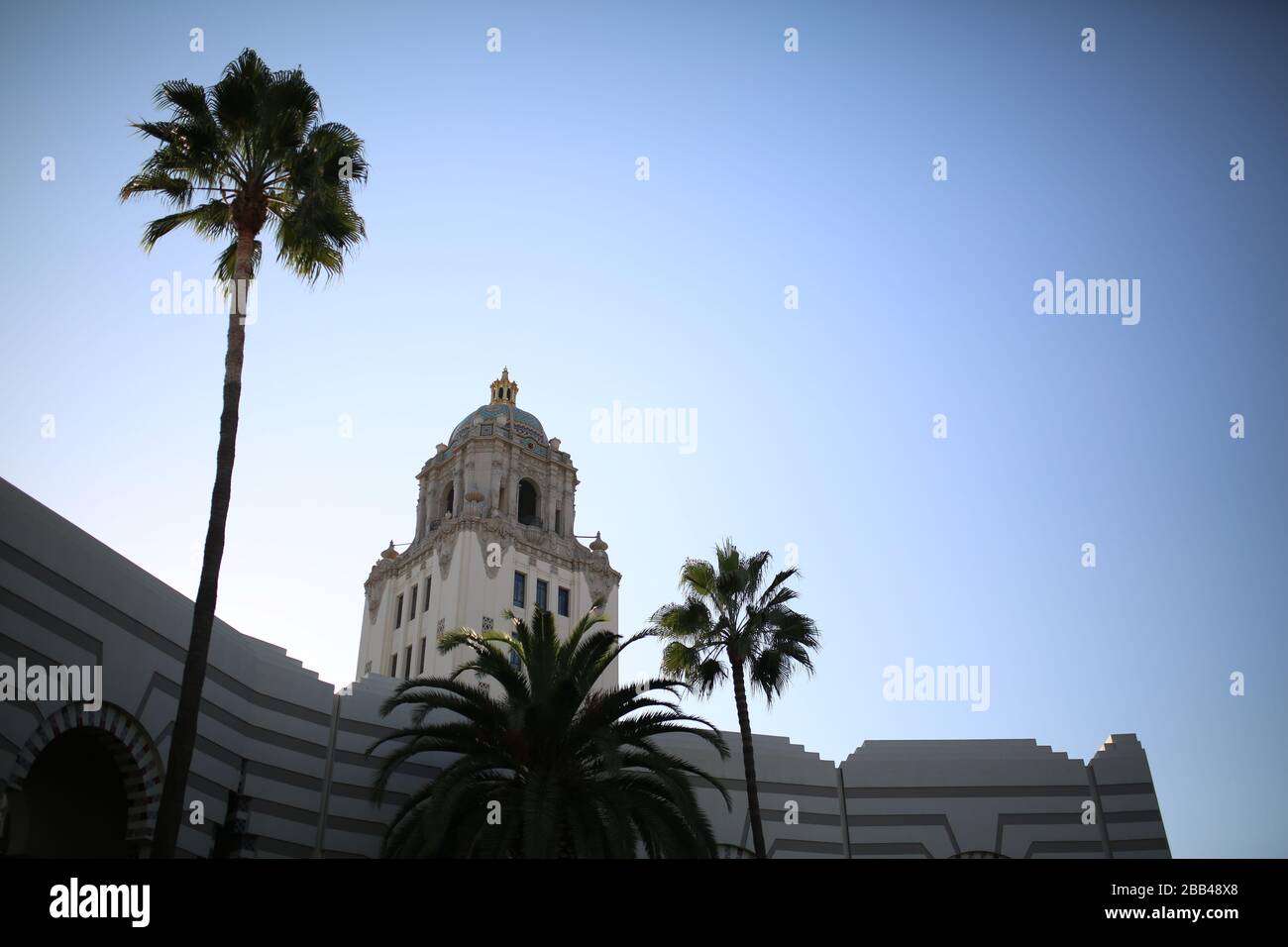 Municipio di Beverly Hills, California Foto Stock