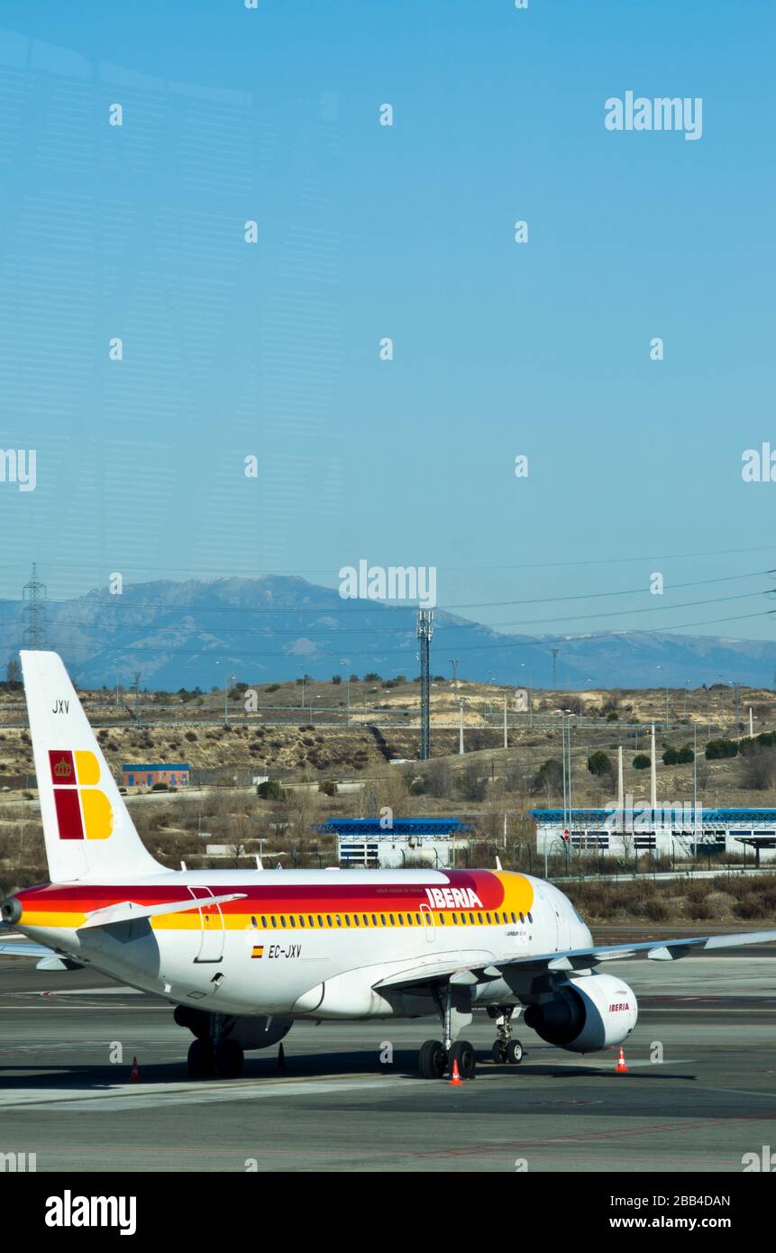 Madrid T4, Barajas, Spagna Foto Stock