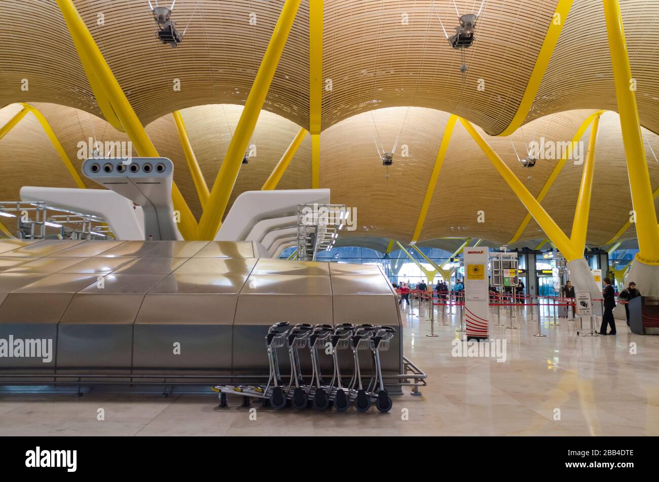 Madrid T4, Barajas, Spagna Foto Stock