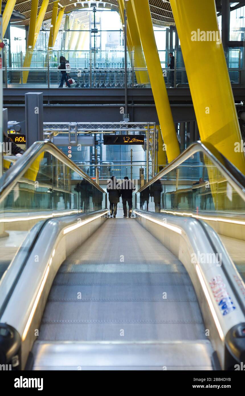 Madrid T4, Barajas, Spagna Foto Stock