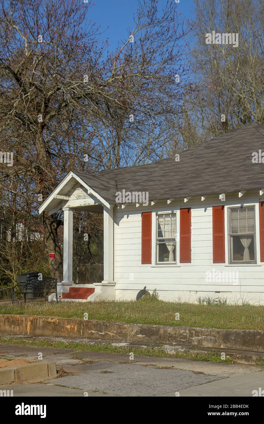 Una casa in Buford, Georgia, Stati Uniti Foto Stock