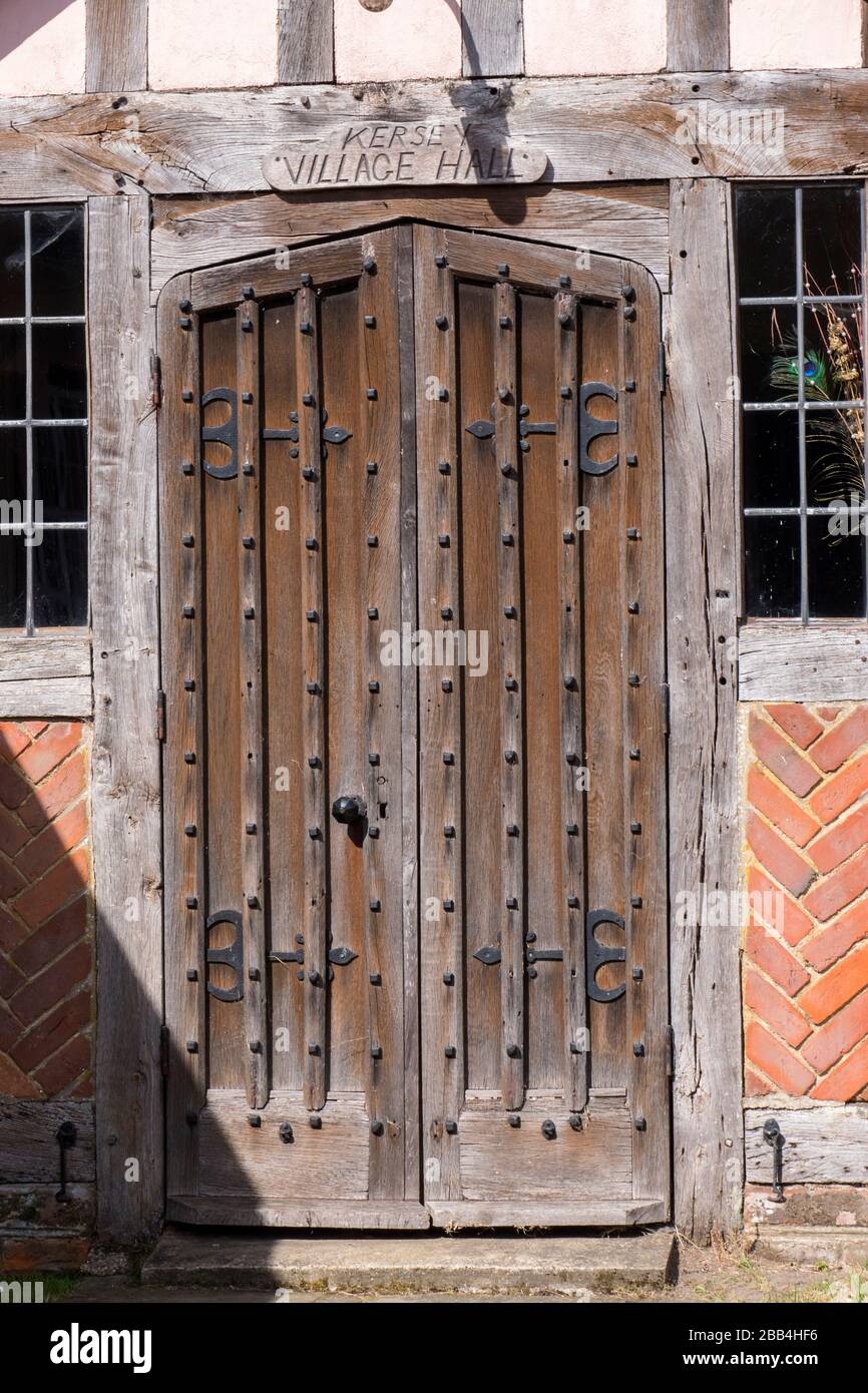 Kersey Suffolk in Inghilterra Foto Stock