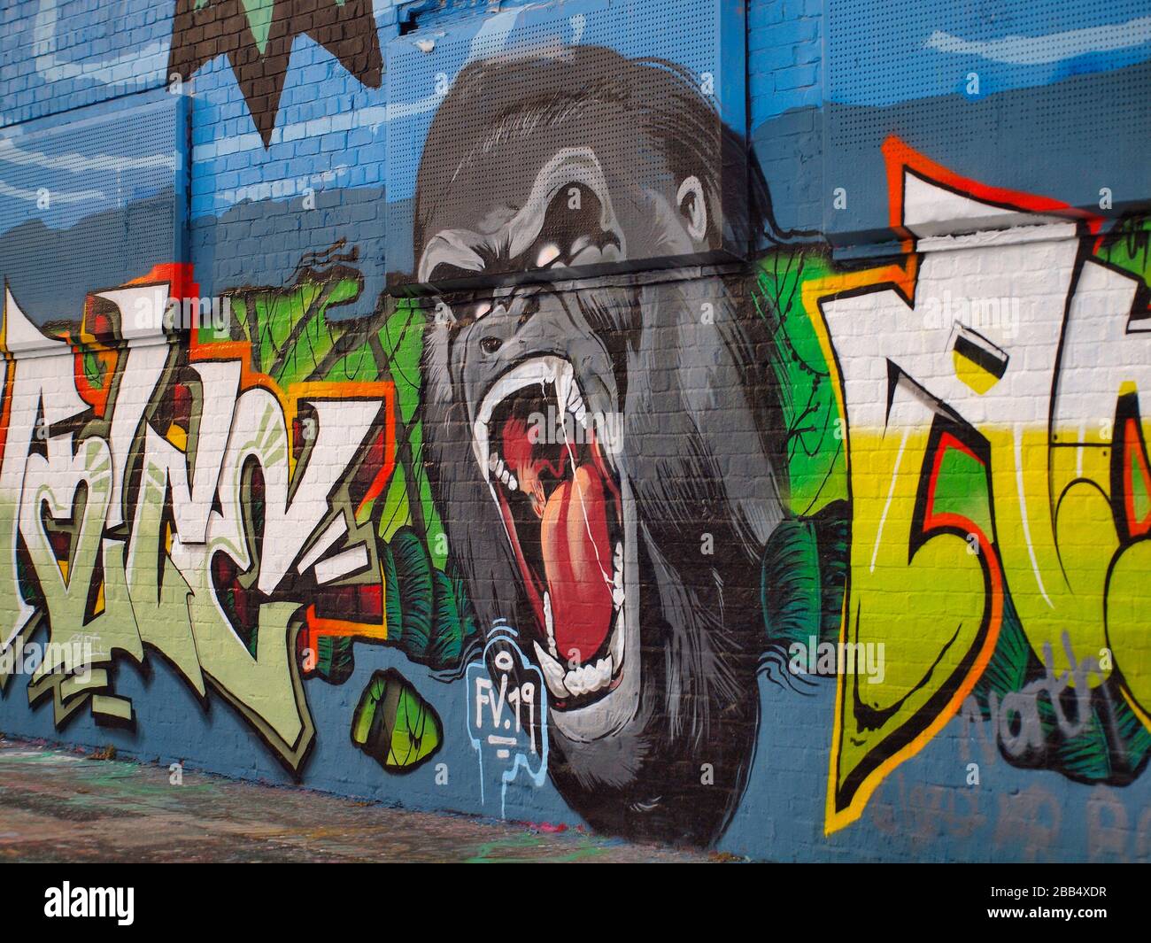 Scatti presi intorno a salford manchester inghilterra Foto Stock