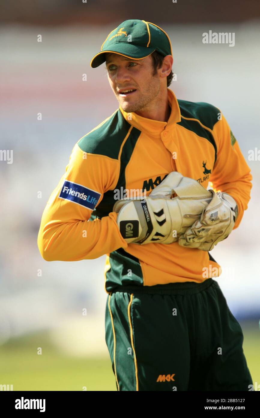 Chris Read, Notts Outlaws Wicketkeeper Foto Stock