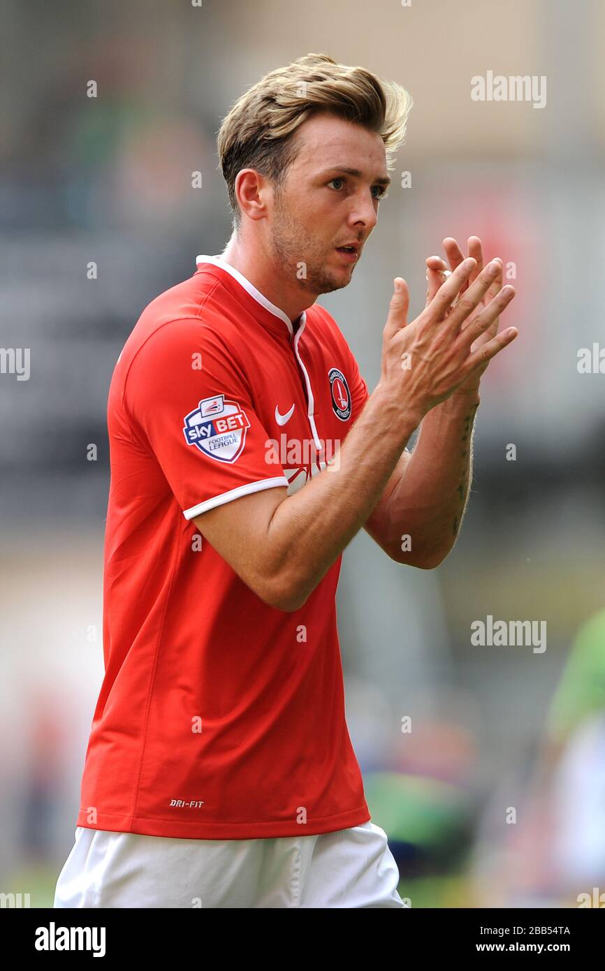 Dale Stephens, Charlton Athletic Foto Stock