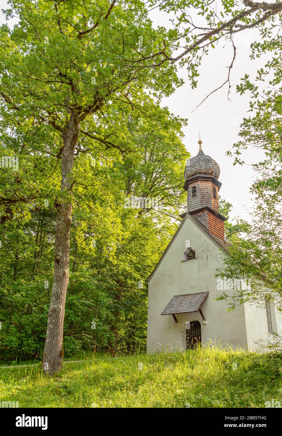 Cappella di Sant'Anna nel parco del castello di Linderhof, Baviera, Germania Foto Stock