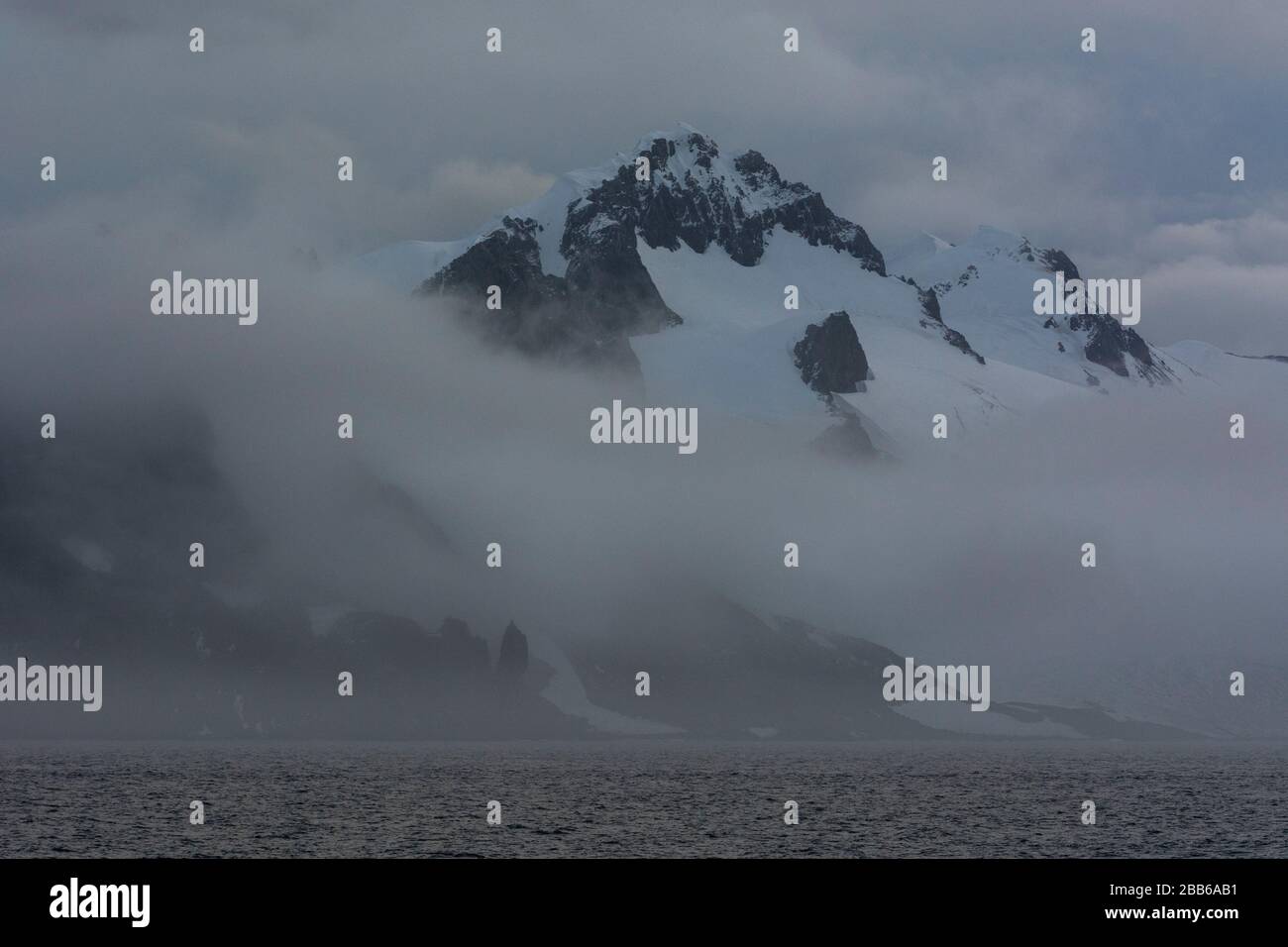 Greenwich Island, English Strait, Antartide. Foto Stock