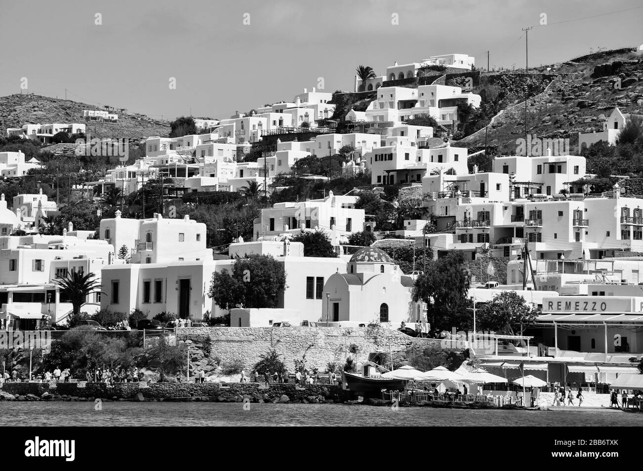 Mykonos Foto Stock