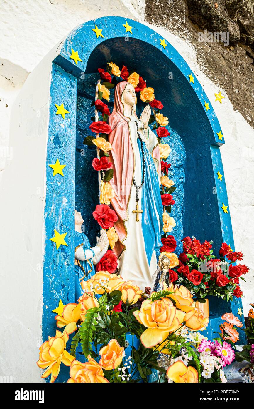 Santuario di nostra Signora di Lourdes. Sao Lourenco do Oeste, Santa Catarina, Brasile. Foto Stock
